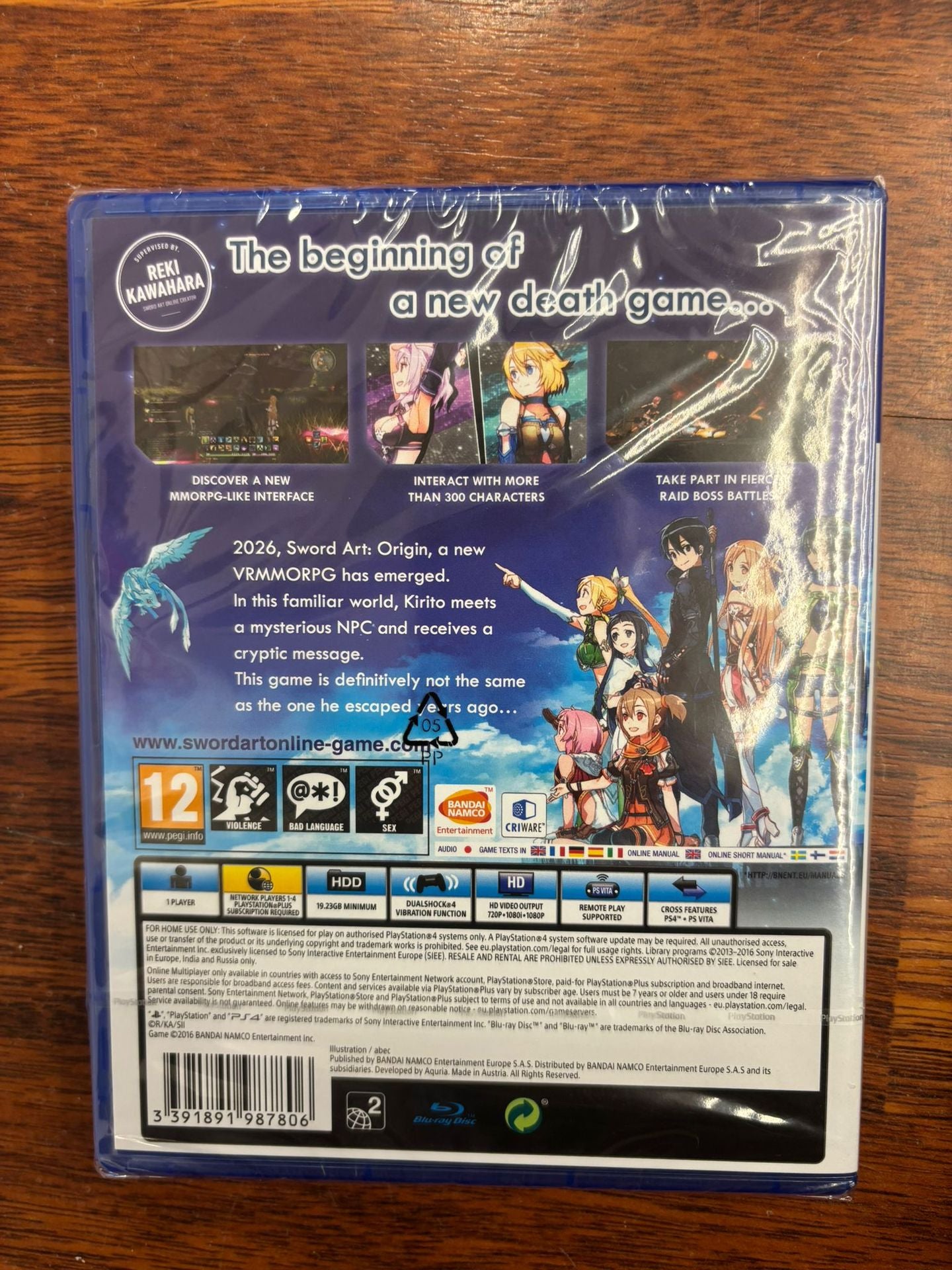 Sword Art Online Hollow Realization PS4 UK Sword Art Online Hollow Realization PS4 UK